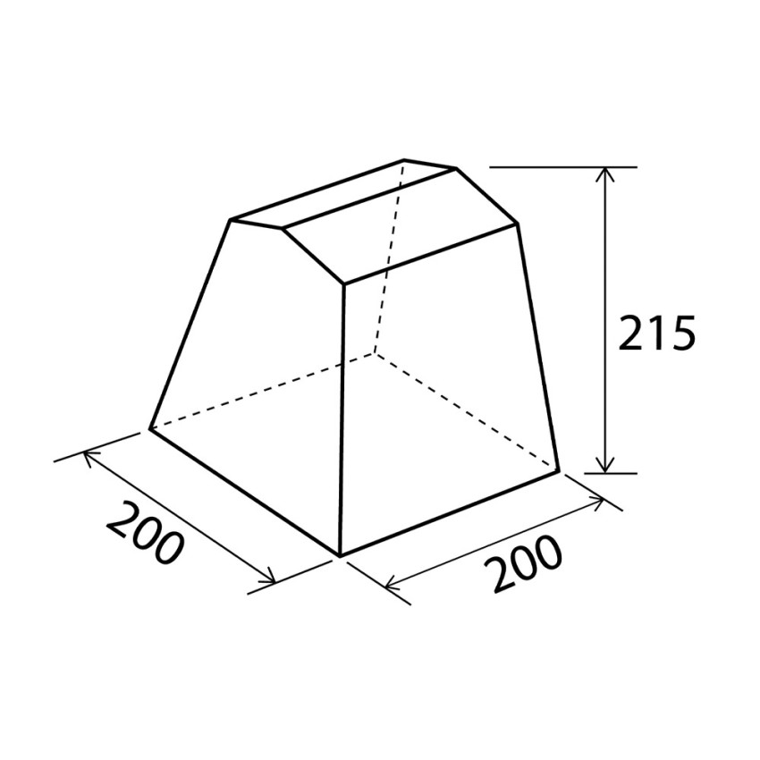 Gusto NG III 200x200 Brunner Camping Tente Cuisine