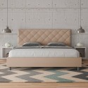 Letto king size matrimoniale 180x200 contenitore imbottito Priya K Prezzo