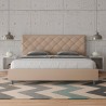 Letto king size matrimoniale 180x200 contenitore imbottito Priya K Prezzo