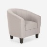 Poltrona a pozzetto salotto design ufficio sala attesa Seashell Class Scelta