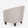 Poltrona a pozzetto salotto design ufficio sala attesa Seashell Class Modello