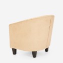 Samt Sessel modernes Design Wohnzimmer Büro Seashell Lux Sales