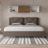 Lit king size avec rangement 180x200 rembourré Appia K Choix