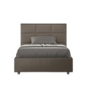 Letto francese 120x190 piazza e mezza design contenitore Mika P Acquisto