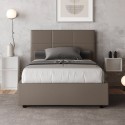 Letto francese 120x190 piazza e mezza design contenitore Mika P Prezzo