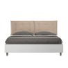 Lit double avec rangement 160x190cm en bois avec coussins Egos Annalisa Caractéristiques