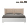 Lit double avec rangement 160x190cm en bois avec coussins Egos Annalisa Catalogue
