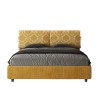 Letto matrimoniale contenitore 160x190 tessuto Mados Giada Agata 