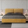 Letto matrimoniale in tessuto contenitore 160x190 Mados Giada Aragona Vendita