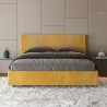 Letto matrimoniale 160x190 contenitore tessuto Rosal Norris Labirinto 