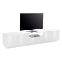 moderne TV-Bank 220cm für Wohnzimmer in weiß Aston Angebot