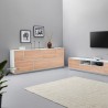 Sideboard Wohnzimmerschrank 200cm Küche Design weiß Lopar Wood Katalog