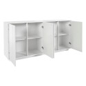 Ceila Moderne Kommode, Weiß, 180cm, für Wohnzimmer oder Küche Rabatte