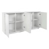 Ceila Moderne Kommode, Weiß, 180cm, für Wohnzimmer oder Küche Rabatte