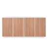 180cm Wohnzimmer Anrichte weiß Ceila Wood Design Küchenschrank Sales