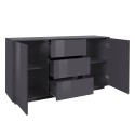 Moderne Design-Anrichte Wohnzimmerschrank 160cm Buffet Carat Report Rabatte