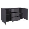 Moderne Design-Anrichte Wohnzimmerschrank 160cm Buffet Carat Report Rabatte
