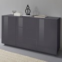 Moderne Design-Anrichte Wohnzimmerschrank 160cm Buffet Carat Report Aktion