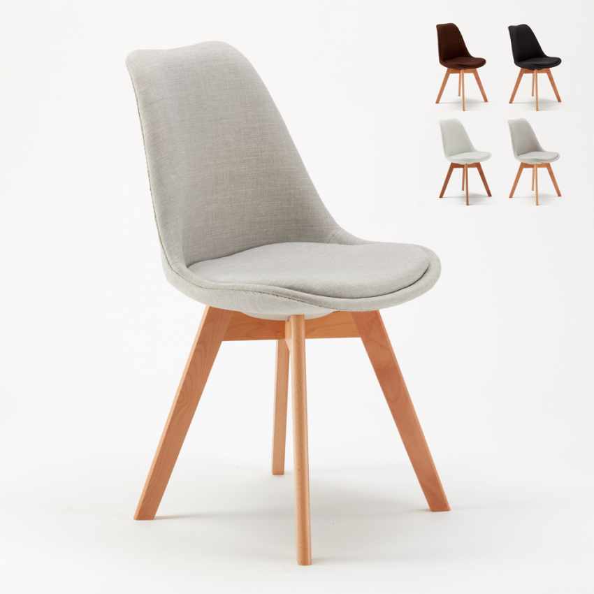 sedie con cuscino tessuto design scandinavo Goblet per cucina e bar nordica plus Promozione sedie con cuscino tessuto design scandinavo Goblet per cucina e bar nordica plus Promozione