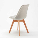 sedie con cuscino tessuto design scandinavo Goblet per cucina e bar nordica plus Saldi