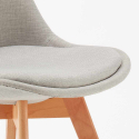 sedie con cuscino tessuto design scandinavo Goblet per cucina e bar nordica plus Sconti