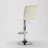 Sgabello moderno in similpelle per cucina e bar design Phoenix 
