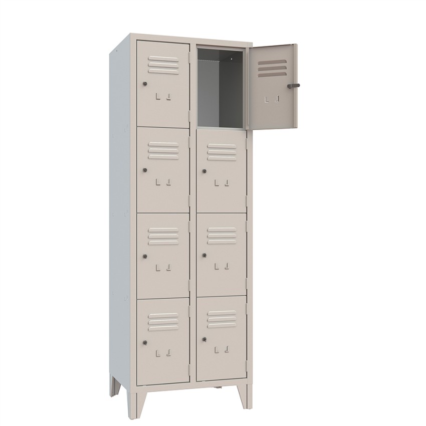 Schließfachschrank 8 Fächer Büro Schule Fitnessstudio Hoch Aktion Schließfachschrank 8 Fächer Büro Schule Fitnessstudio Hoch Aktion