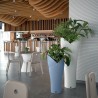 Hohe Pflanzgefäße für den Außenbereich Bar Restaurant modernes Design Assia 