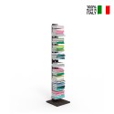 Libreria verticale a colonna h150cm legno 10 ripiani Zia Ortensia MH Saldi