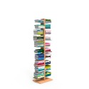 Bibliothèque colonne verticale h150cm double face 20 étagères Zia Bice MH Modèle