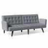 Canapé convertible 3 places Clic Clac en tissu Eliodoro Offre