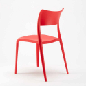 20er Set Stühle stapelbar aus Polypropylen Stühle für Restaurant und Bar Parisienne 