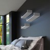 Lot de 3 étagères murales design moderne Calamita 