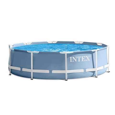 Intex 28710 Metal Frame Pool Aufstellpool Rund 366cm