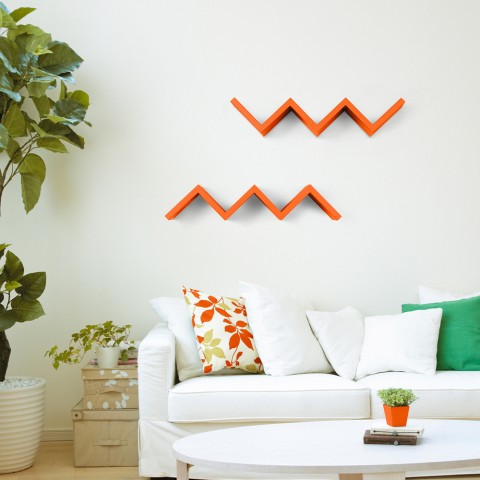Wandregal Dekorativ Modernes Design Wohnzimmer Saetta