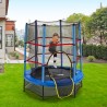 Trampoline rond diamètre 140cm pour enfants avec filet de protection Frog Vente