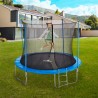Trampolino Tappeto Elastico da giardino 185cm Rete di sicurezza Kangaroo S Vendita