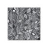 Quadro in legno decorativo 75x75cm design foglie moderno Leaves Caratteristiche