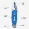 Planche de SUP gonflable Stand Up Paddle pour enfant 8'6 260cm Mantra Junior Catalogue