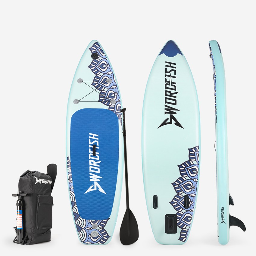 Planche de SUP gonflable Stand Up Paddle pour enfant 8'6 260cm Mantra Junior Promotion Planche de SUP gonflable Stand Up Paddle pour enfant 8'6 260cm Mantra Junior Promotion