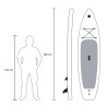 Planche de SUP gonflable Stand Up Paddle pour enfant 8'6 260cm Mantra Junior 