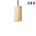 Lampada a sospensione design cilindro 13cm cucina ristorante Cromia Acquisto