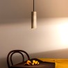 Lampada design a sospensione cucina ristorante cilindro 20cm Cromia Costo