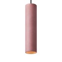 Lampada a sospensione cilindro 28cm design cucina ristorante Cromia 