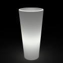 Portavasi moderno luminoso per piante vaso colonna fioriera Gotico Stock