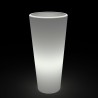 Portavasi moderno luminoso per piante vaso colonna fioriera Gotico Stock