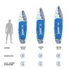 Planche de SUP gonflable Stand Up Paddle pour enfant 8'6 260cm Mantra Junior 