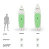 Stand Up Paddle tavola gonfiabile sup 10'6 320cm Traverso 