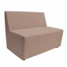 Modulares gepolstertes 2-Sitzer-Sofa Wartezimmer Modernes Design Traveller