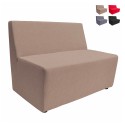 Modulares gepolstertes 2-Sitzer-Sofa Wartezimmer Modernes Design Traveller